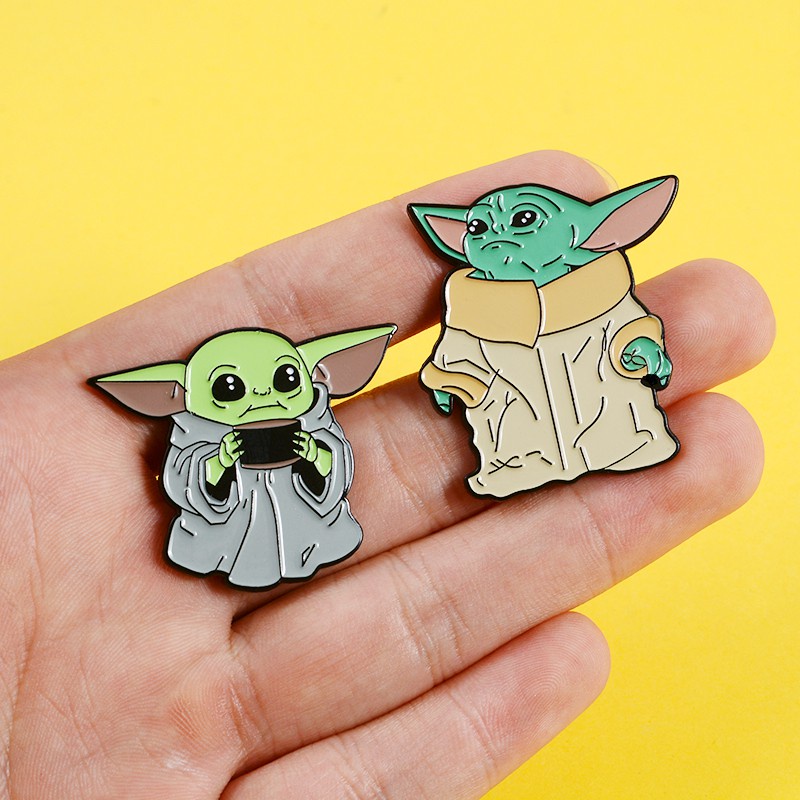 Ghim Cài Áo Hình Nhân Vật Yoda Phim Star Wars Dễ Thương