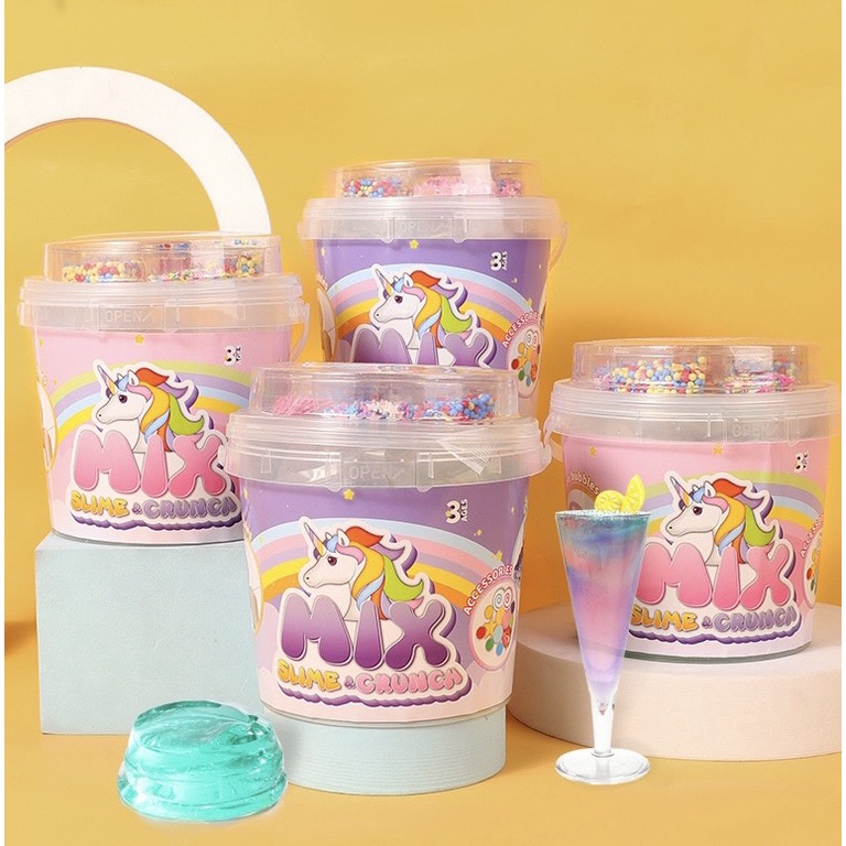 Slime Unicorn Rainbow