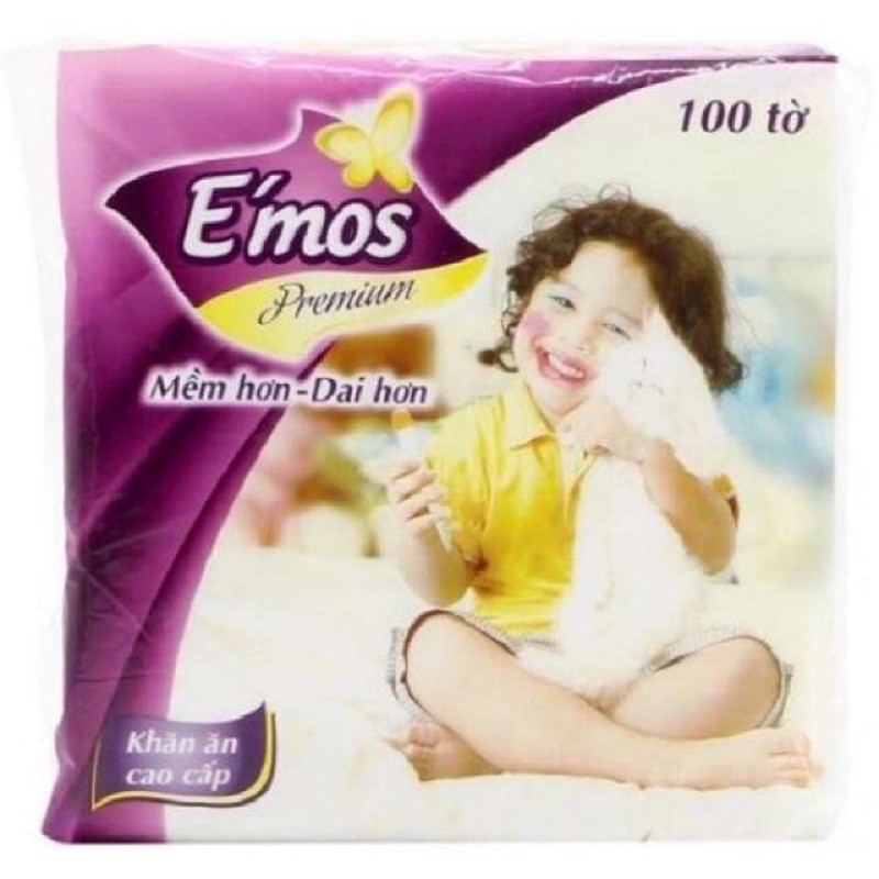 Giấy vuông emos 100 tờ