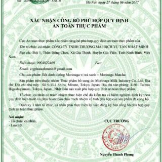 Sữa bầu Morigana nhật