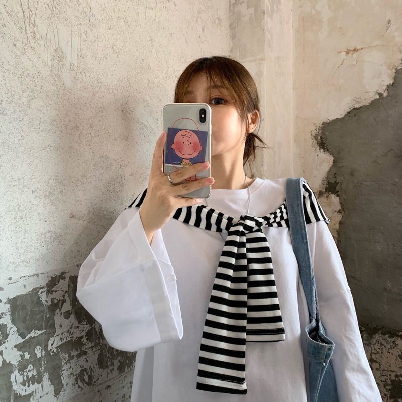 ◊☎Khăn Choàng Họa Tiết Kẻ Sọc Thời Trang Dành Cho Nữ | BigBuy360 - bigbuy360.vn