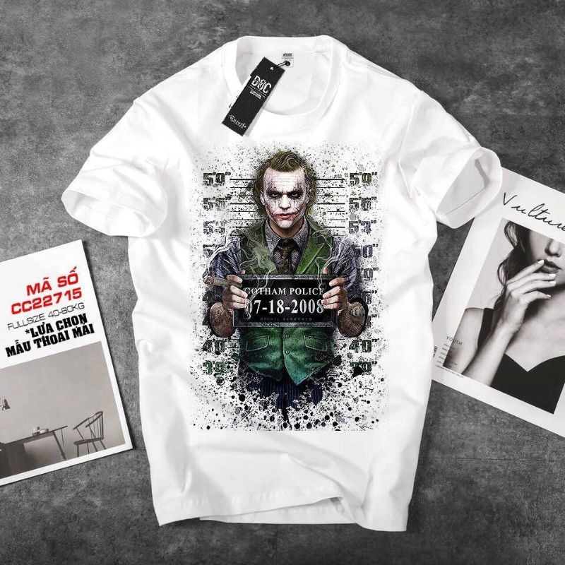 Áo thun có hình các loại unisex nam nữ đủ size S-3XL bigsize < 88kg, áo cá tính, áo hoạt hình | BigBuy360 - bigbuy360.vn