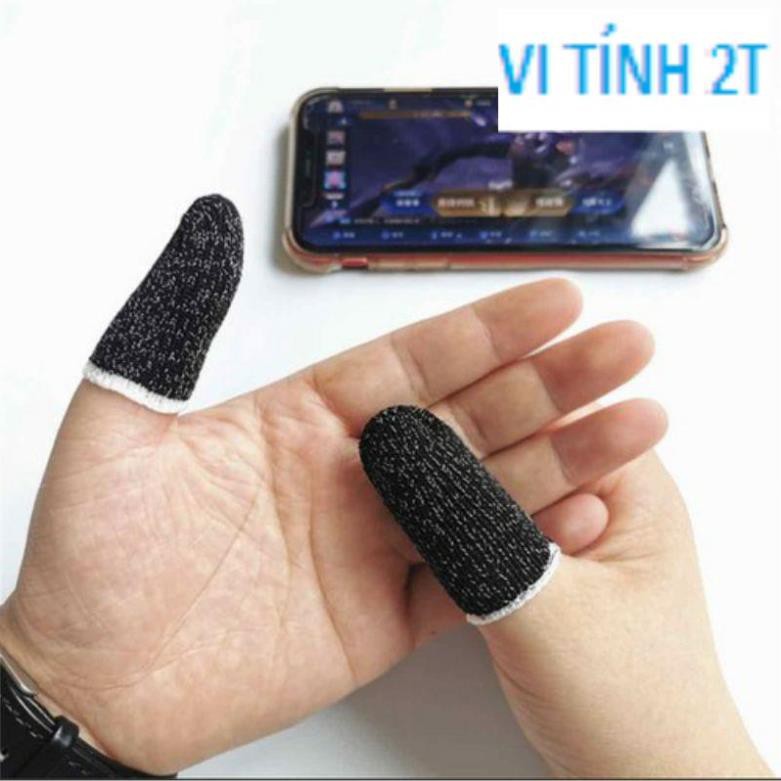 bộ 2 cái Bao tay chơi game, Găng tay chơi FF, PUBG, Liên quân Mobile chuyên nghiệp, chống ra mồ hôi tay, tăng độ nhạy