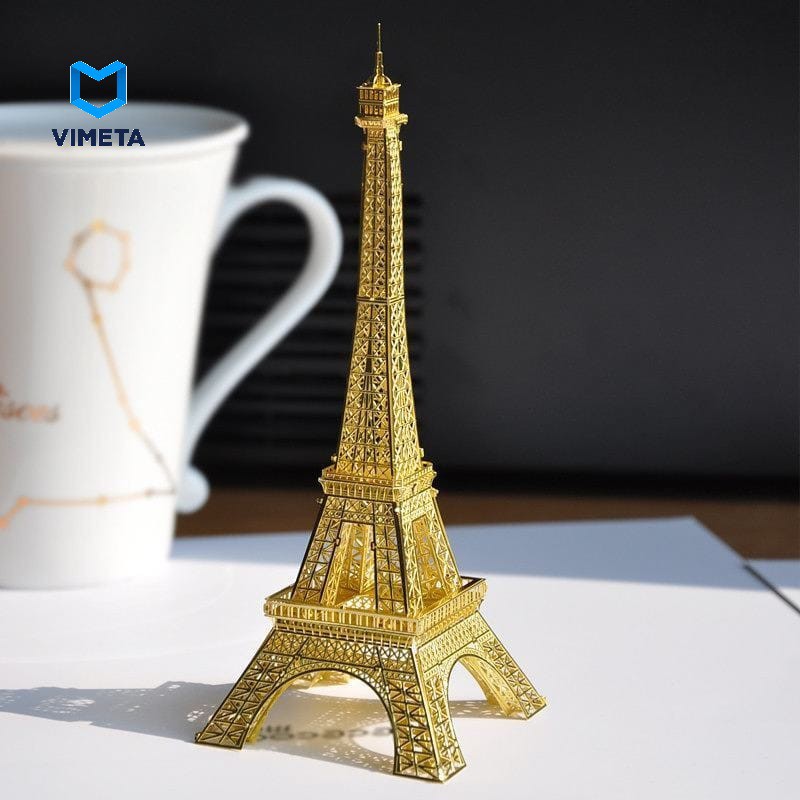 MÔ HÌNH 3D KIM LOẠI LẮP RÁP THÁP EIFFEL - HÀNG NHẬP KHẨU