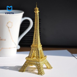 MÔ HÌNH 3D KIM LOẠI LẮP RÁP THÁP EIFFEL - HÀNG NHẬP KHẨU