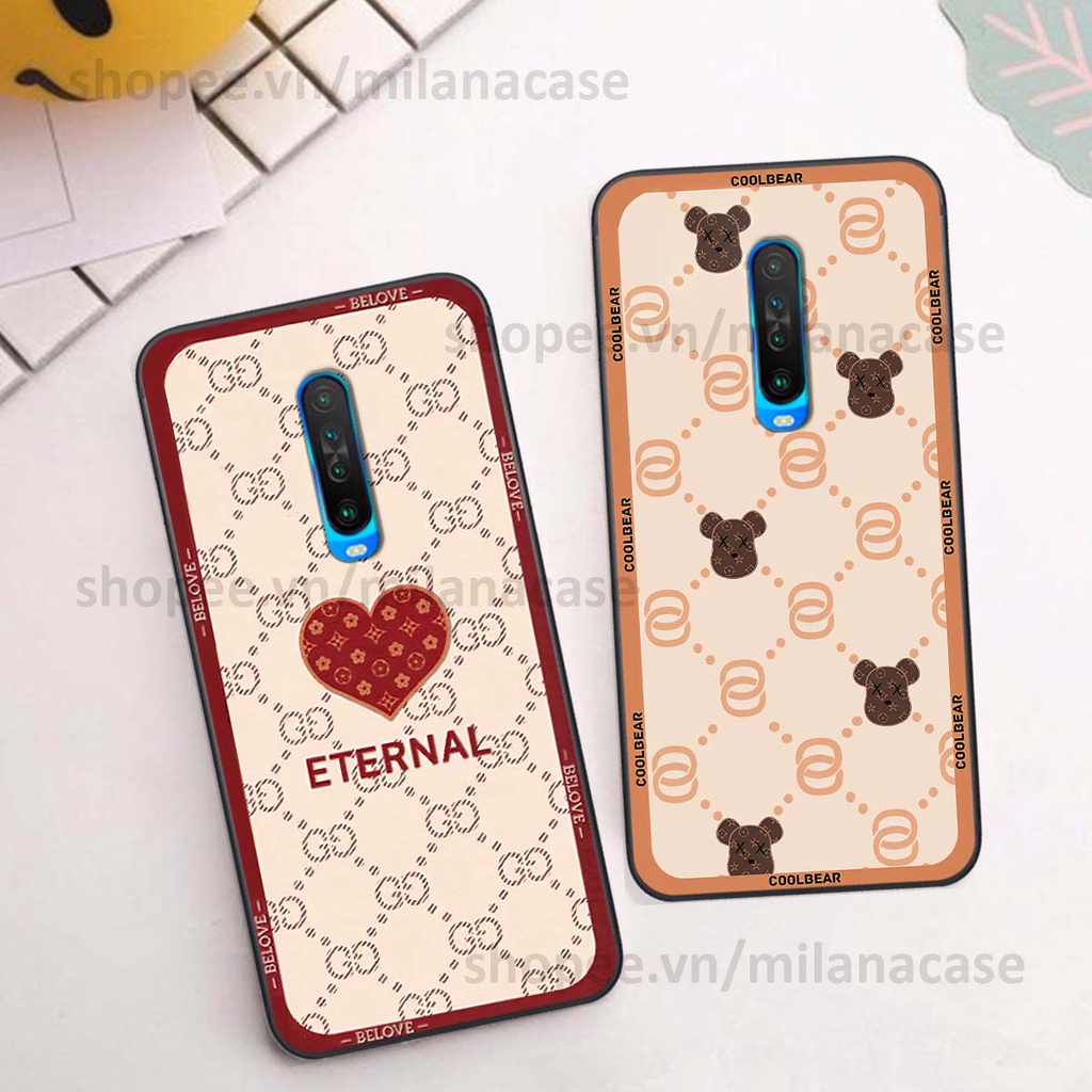 Ốp Xiaomi Redmi K30 / Redmi K30 5G hình trái tim be love tình yêu siêu đẹp, cá tính, thời trang