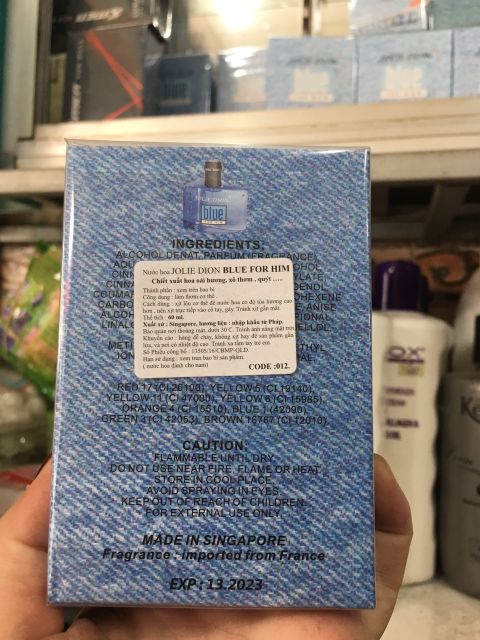 Nước Hoa Nam Blue For Him 60mli