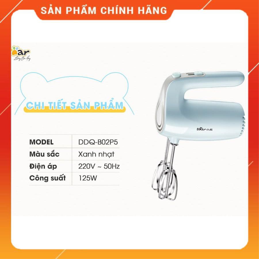 Máy đánh trứng cầm tay Bear DDQ-B02P5