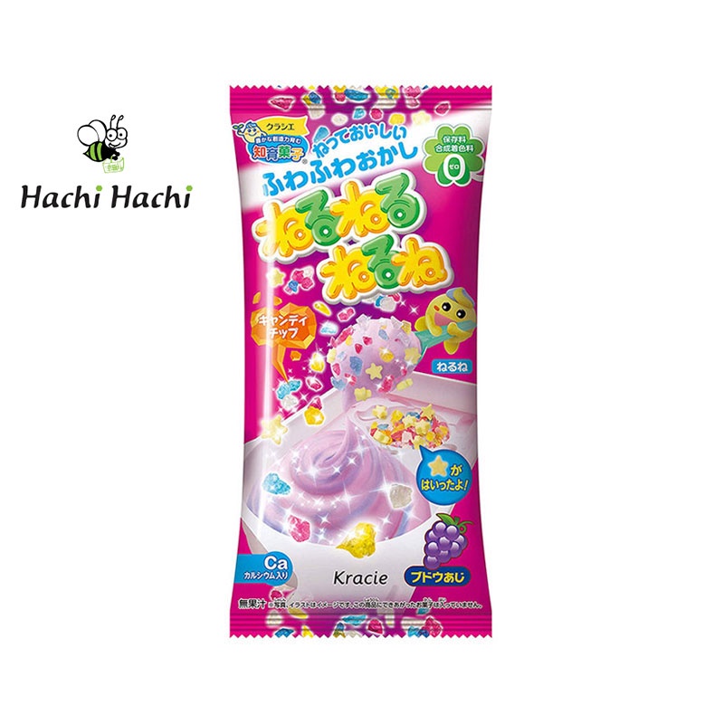 Kẹo Neruneru Kracie bổ sung canxi vị nho 23.5g - Hachi Hachi Japan Shop