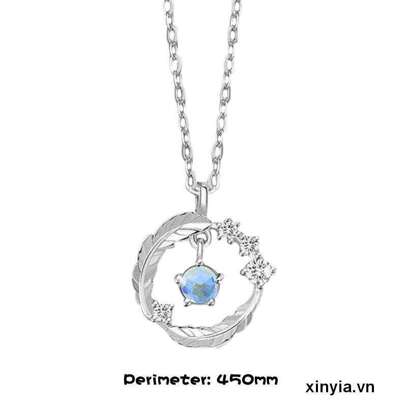 Vòng cổ Mặt Lông Vũ Nhẹ Nhàng Đơn Giản Hợp Thời Trang Sang Trọng Cho Nữ