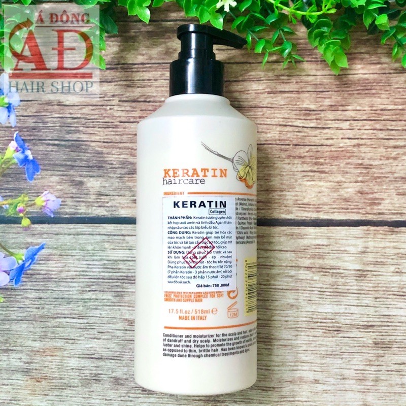 [Chính hãng] [Siêu rẻ] Phục Hồi Tái Sinh Tóc Keratin Evuar 518ml Ý chính hãng | BigBuy360 - bigbuy360.vn