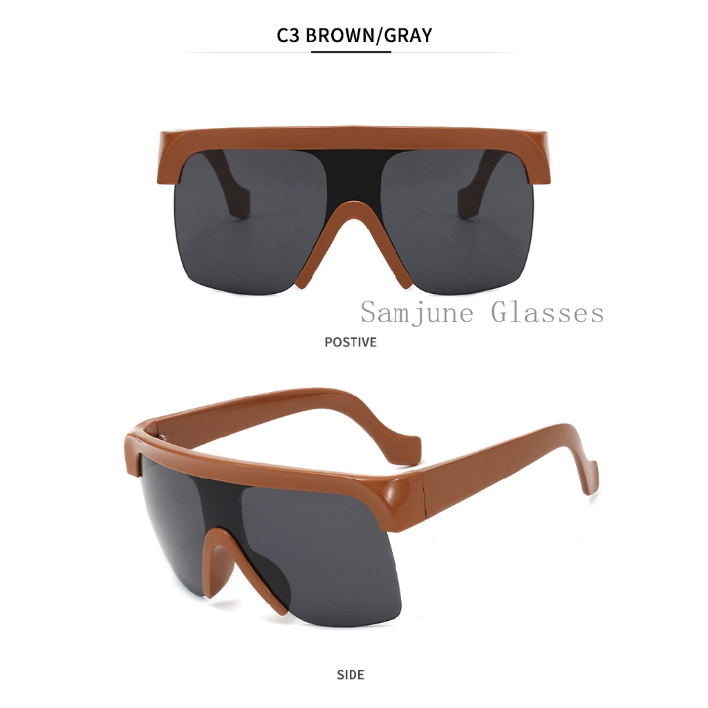 Kính mát SAMJUNE gọng cỡ lớn phong cách thời trang cá tính sang trọng dành cho cả nam và nữ