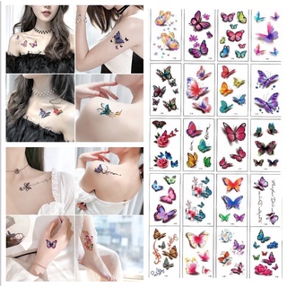 Set 30 Miếng Dán Hình Xăm Mini Chống Thấm Nước
