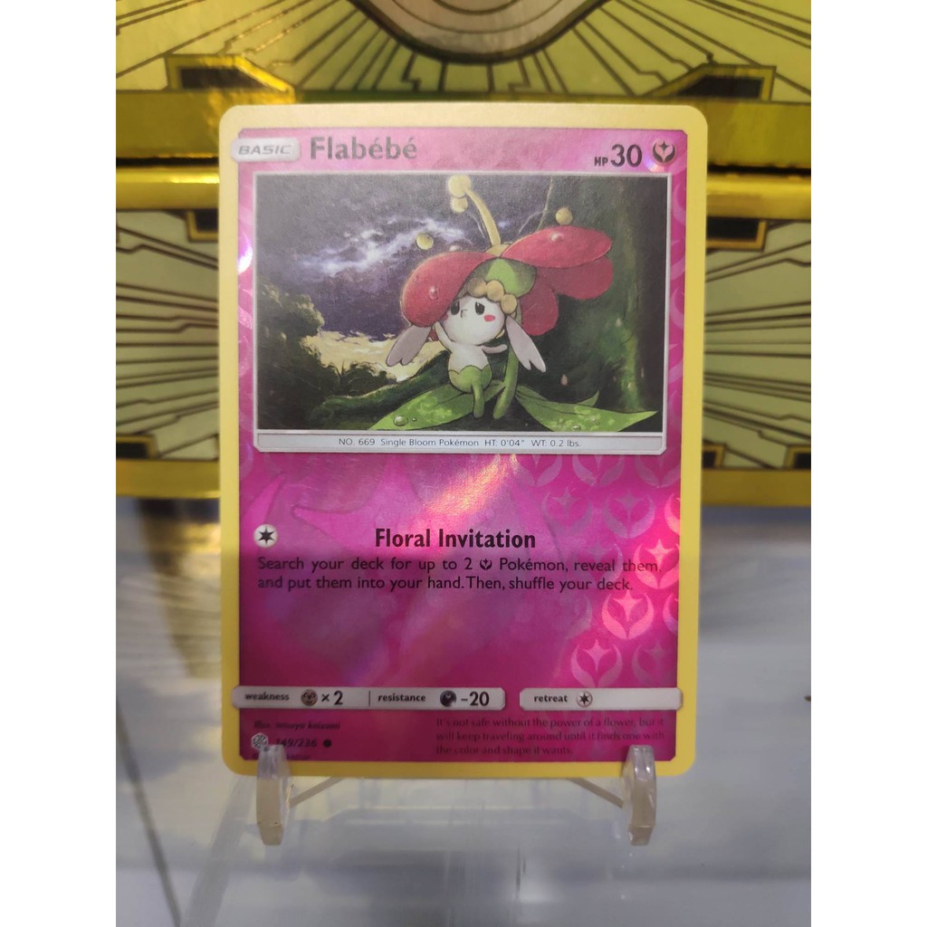 [ Dưa Hấu Yugioh ] Lá bài thẻ bài Pokemon Flabébé