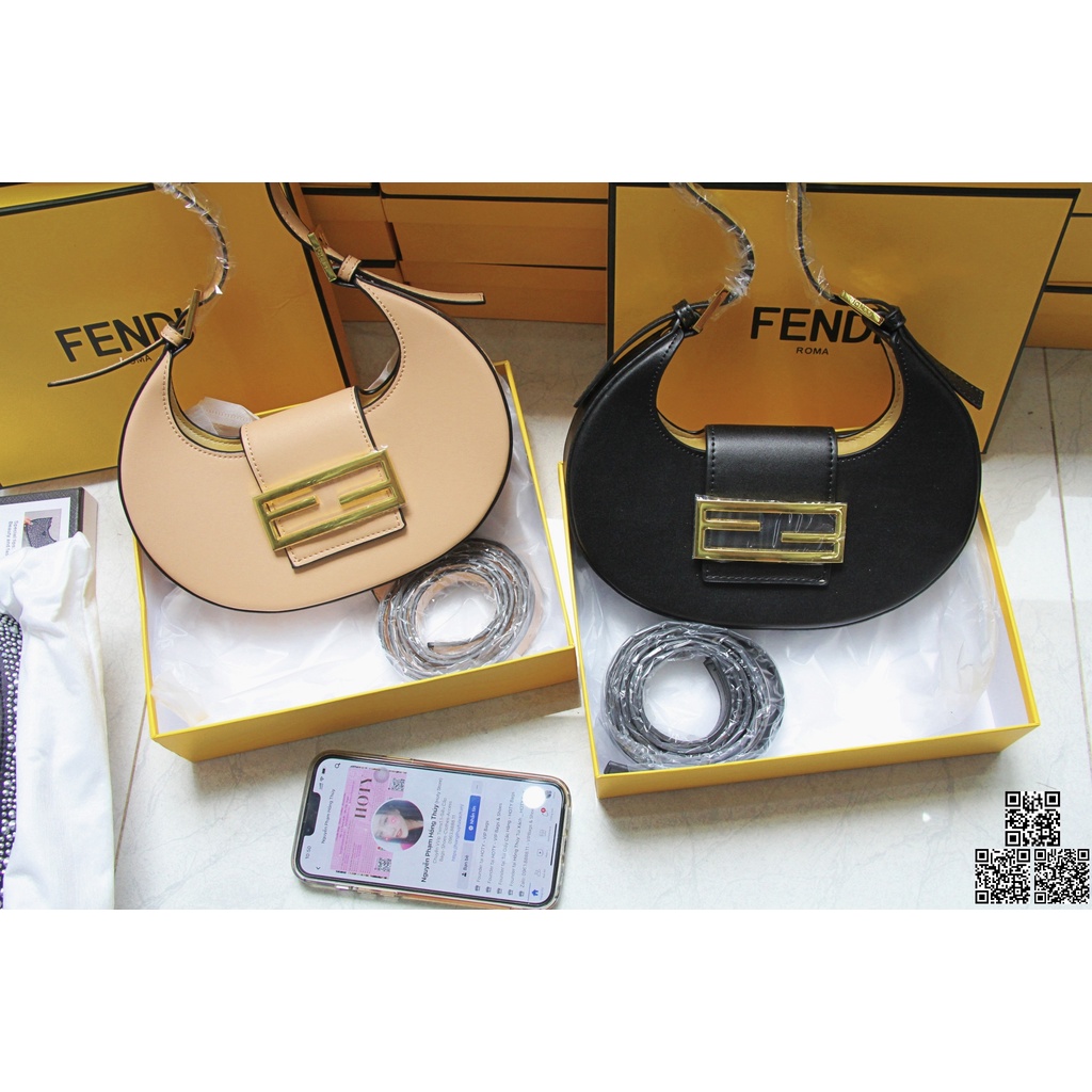 Túi Đeo Vai Fen di Cookie Xu Hướng 2022 Túi Xách Nữ Đá Cao Cấp Thời Trang Đẹp