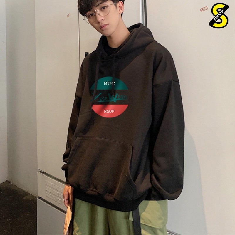 Áo hoodie nỉ ngoại ulzzang unisex nam nữ cặp đôi sweater local brand khoác zip choàng cardigan chống nắng BOYUE FASHION