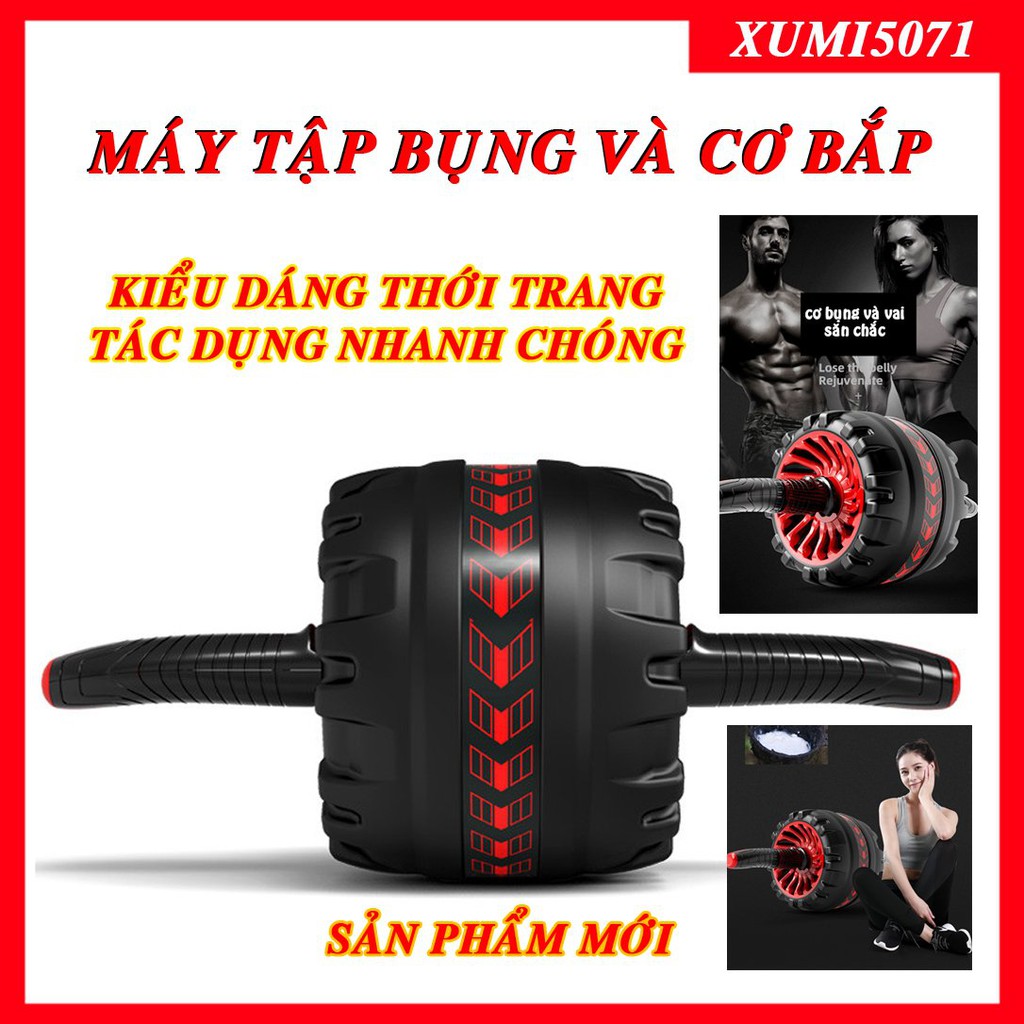 Con Lăn đàn hồi  Luyên cơ bắp - Dụng Cụ Tập Gym Tại Nhà