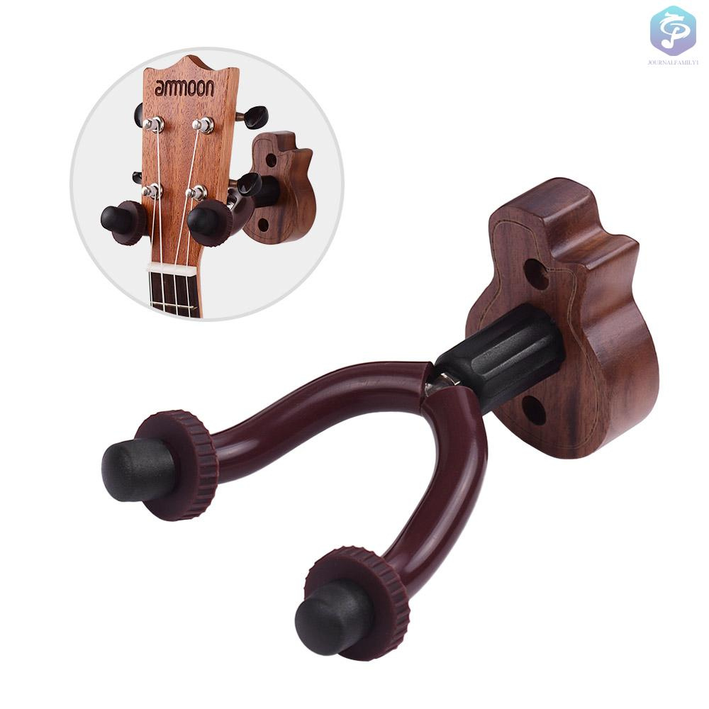 Giá Đỡ Đàn Guitar Điện / Ukulele Bằng Gỗ Gắn Tường Tiện Dụng