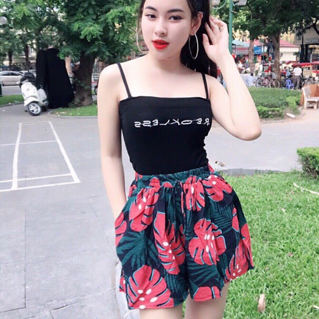 Quần sooc váy tơ đũi siêu xinh TTG94 | WebRaoVat - webraovat.net.vn