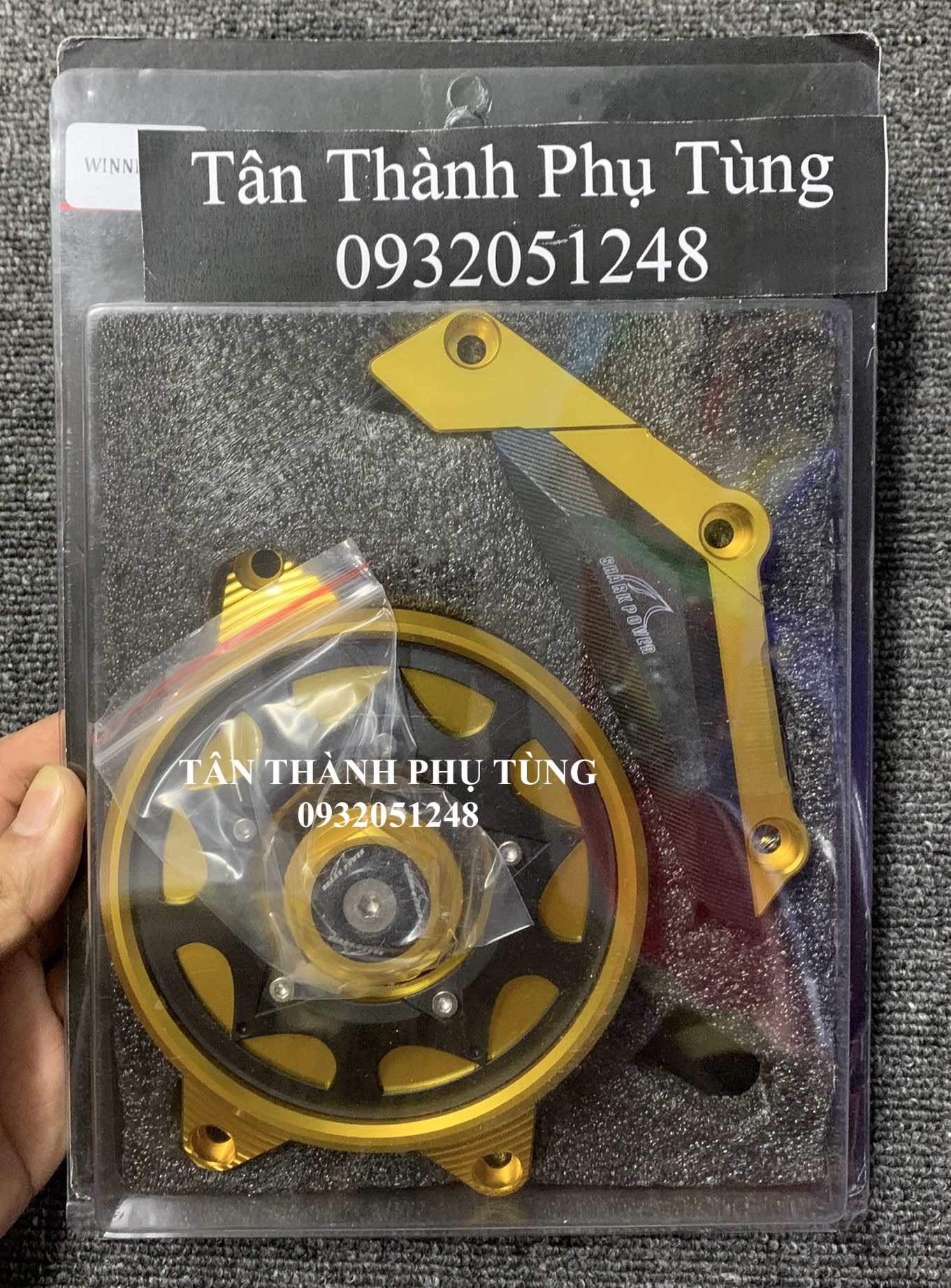 Bảo vệ lốc máy Winner V1, Winner X -SHARK POWER (Tân Thành PT)