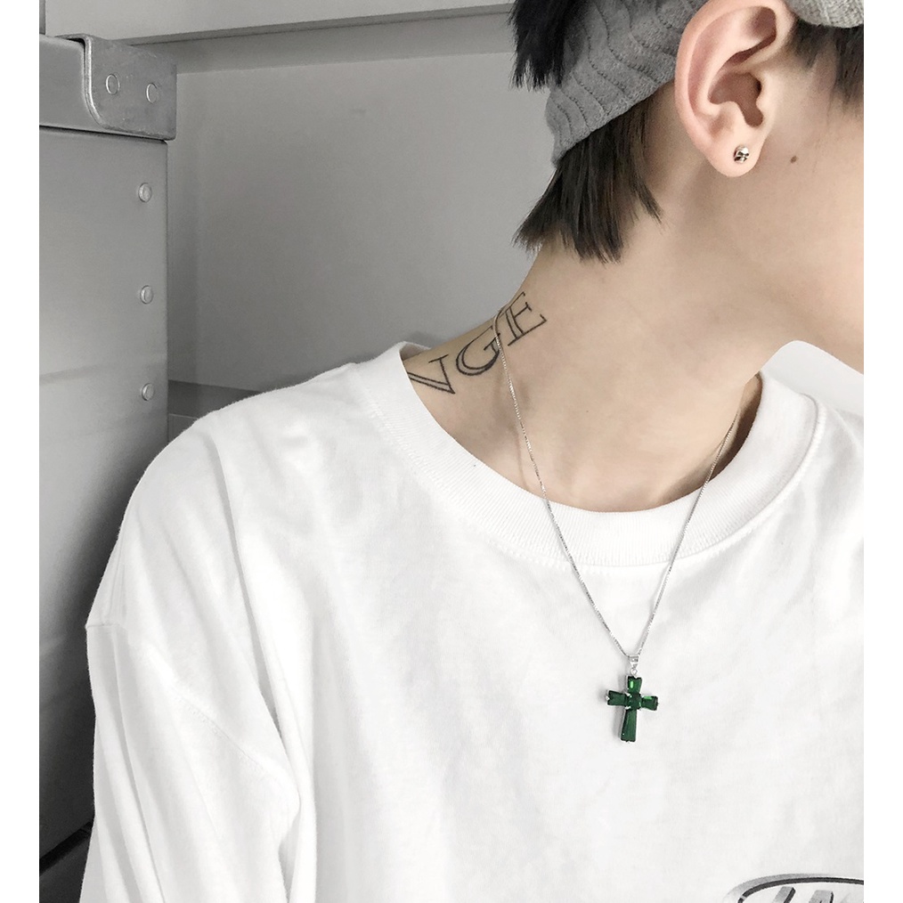 Dây chuyền Nam Bạc Đẹp Unisex Cá Tính Ngầu Thời Trang Nam Basic Meral Chain Lucifer Store Vòng Titan không gỉ Meral