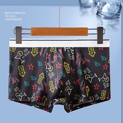 Quần lót boxer không đường may thời trang cho nam