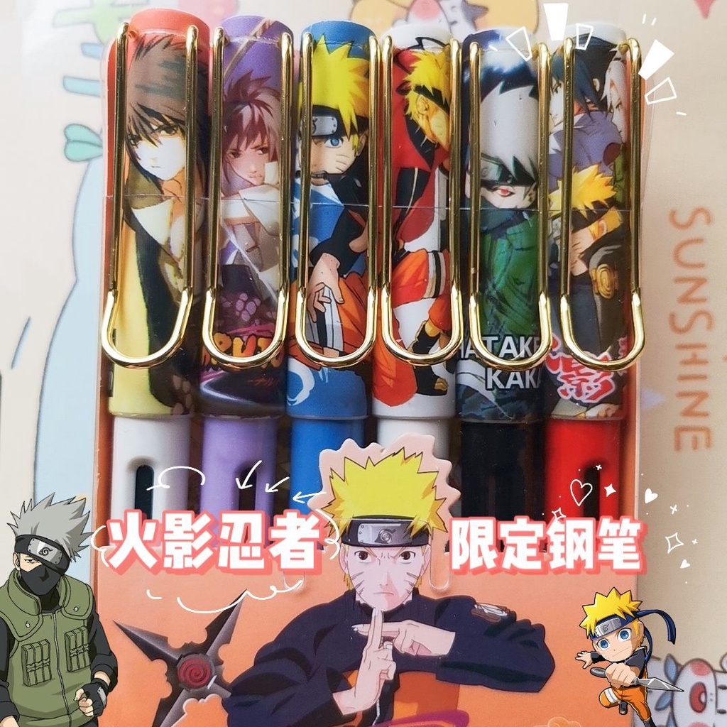 Bút Máy Thay Thế Mực In Hình Naruto sac pe Phiên Bản Giới Hạn