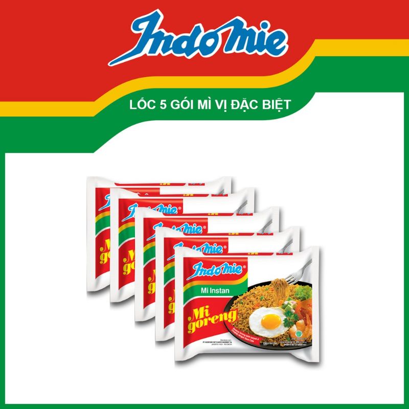 Mì xào khô Indomie vị đặc biệt