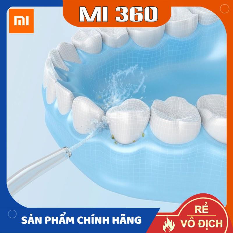 Máy Tăm Nước Xiaomi Mijia Flosser ✅ 4 Đầu Vòi Thay Thế✅ 4 Cấp Độ Phun✅ Hàng Chính Hãng