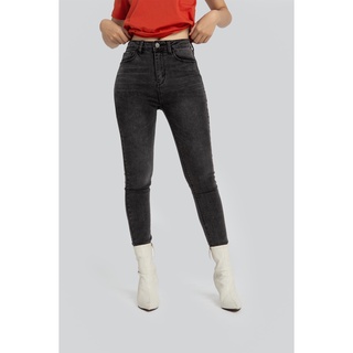 Quần MAYBI skinny jean xám đậm