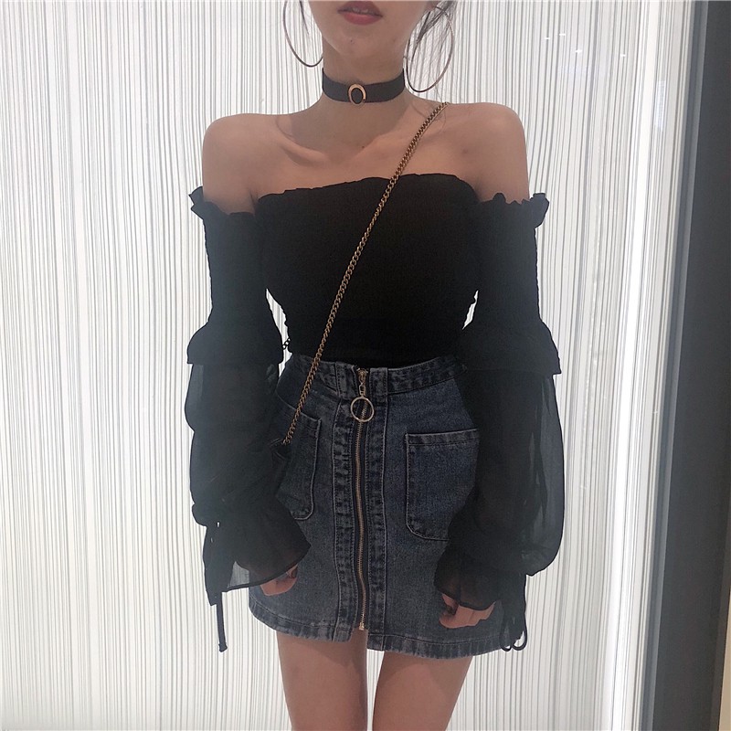 ÁO BẸT VAI NỮ ULZZANG