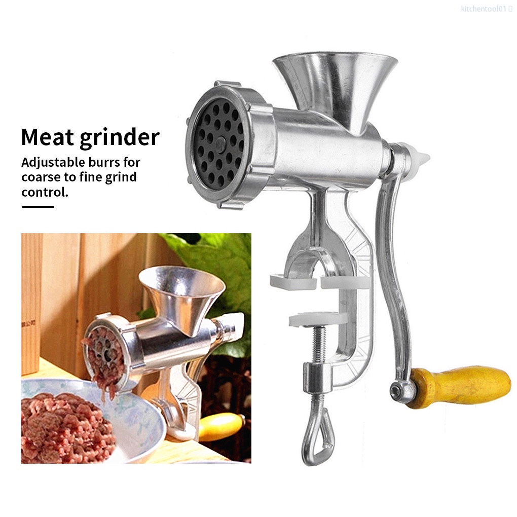 Máy Xay Thịt Làm Xúc Xích Bằng Tay Đa Năng Bằng Kim Loại Tiện Dụng Cho Nhà Bếptool01