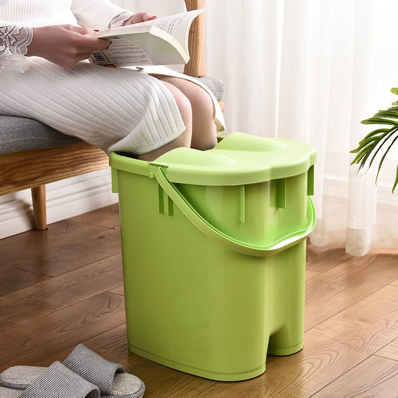 Chậu Ngâm Chân Dày Dặn Có Vỏ Bọc Tiện Dụng | BigBuy360 - bigbuy360.vn