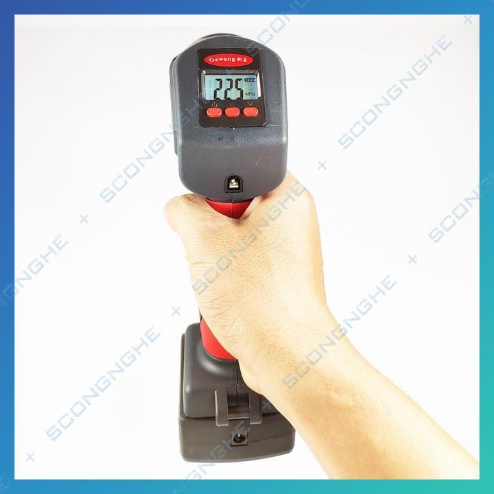 Bơm xe Pin tự động GEWANG đa năng 12V nội địa