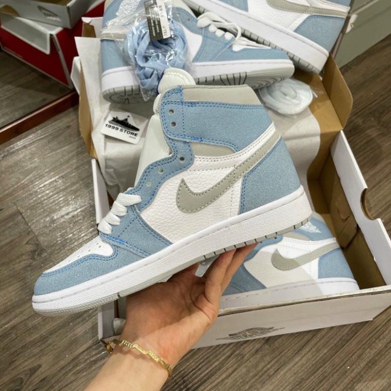 (vitazone742) Giày cao cổ Hyper Royal xanh nỉ [ Tặng dây giày] Giày xanh nỉ cổ cao siêu hot 2021 | BigBuy360 - bigbuy360.vn