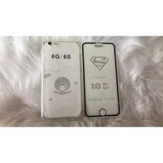 Combo Ốp + Cường Lực Iphone +sạc cáp + sim ghép