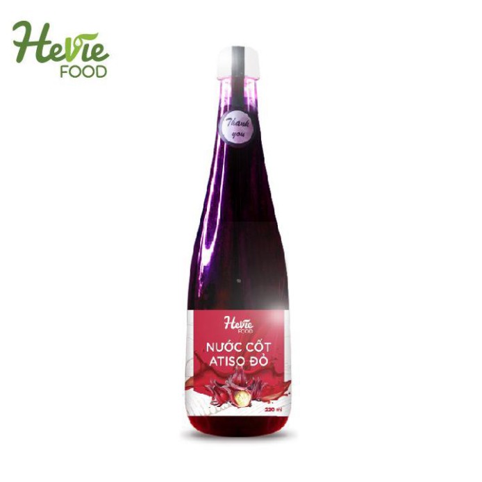 Nước Cốt Hoa Atiso Đỏ 500ml HEVIEFOOD