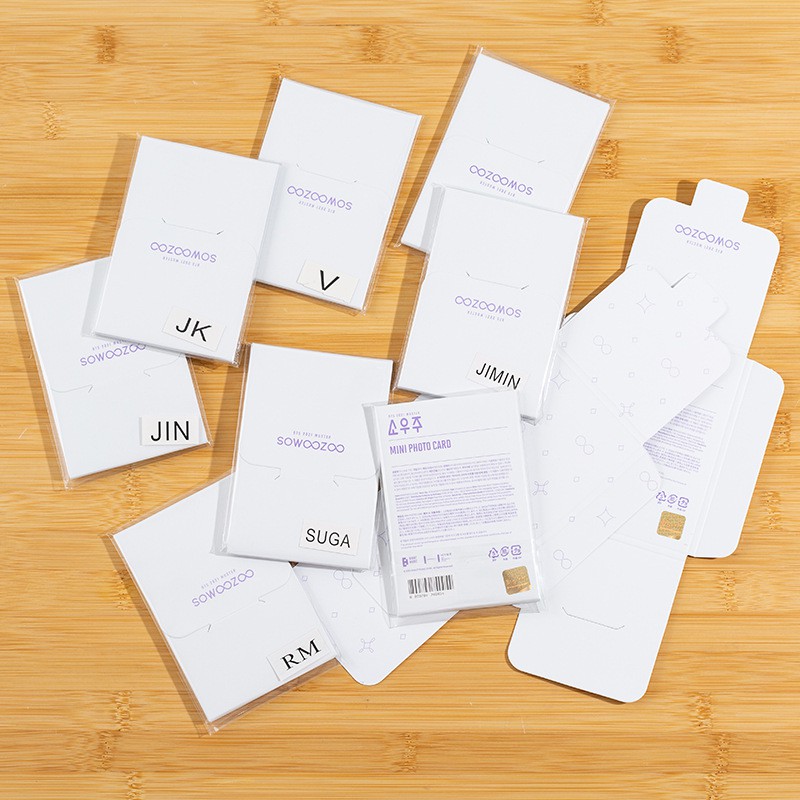Bộ Hình Ảnh Set Card BTS Sowoozoo Unoff