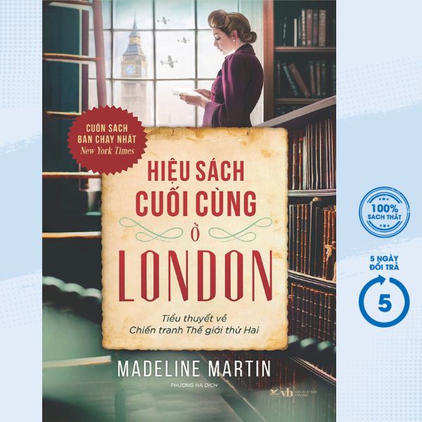 Sách - Hiệu Sách Cuối Cùng Ở London - Tiểu Thuyết Về Chiến Tranh Thế Giới Thứ Hai - TV