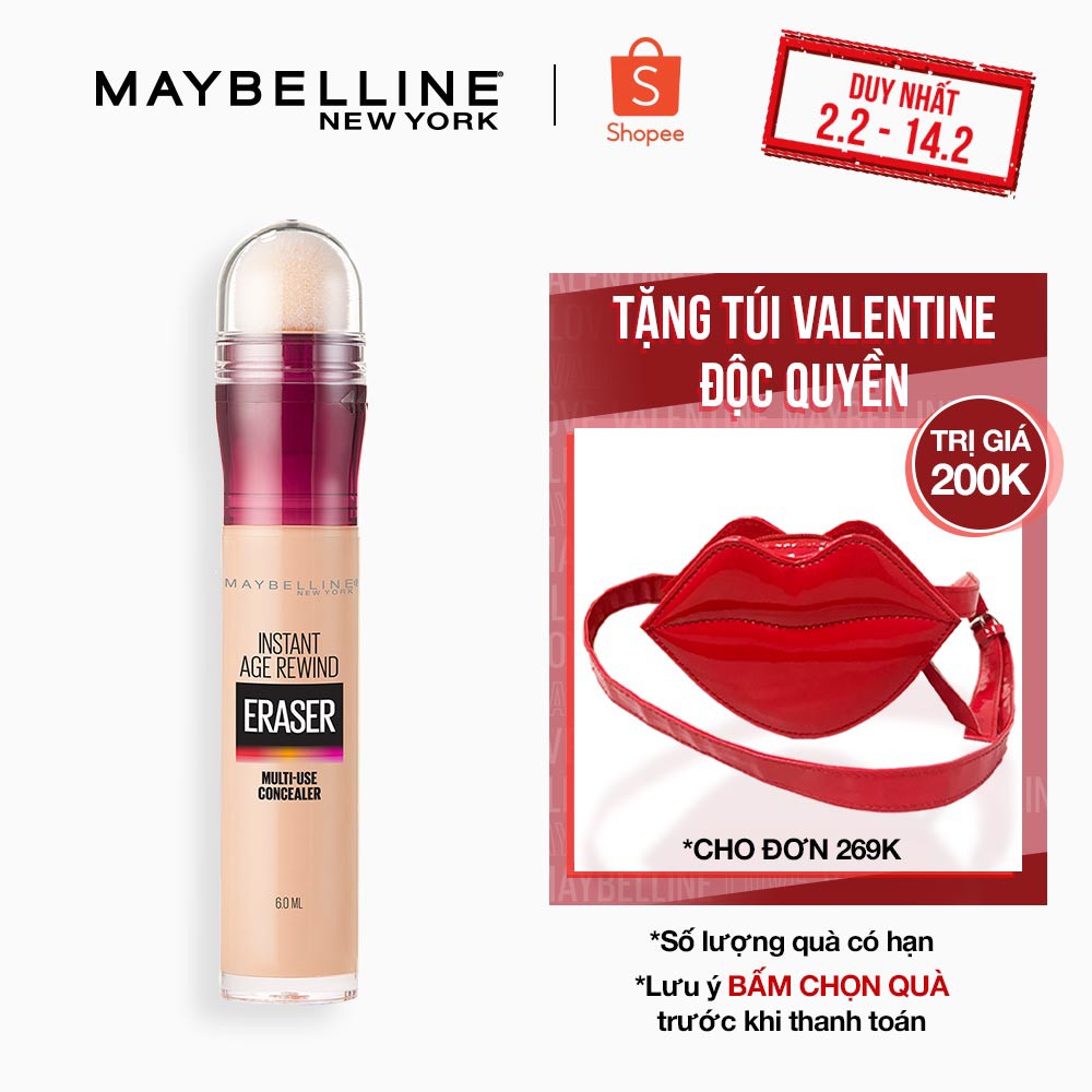 Bút cushion che khuyết điểm giảm quầng thâm Maybelline Instant Age Rewind 6ml