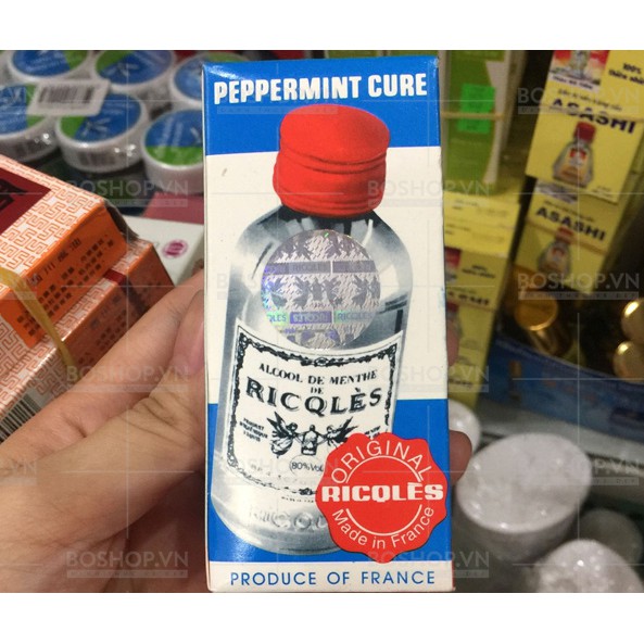 DẦU THOA RICQLES PEPPERMINT CURE MEDICATED OIL 50ML CHÍNH HÃNG - 5531