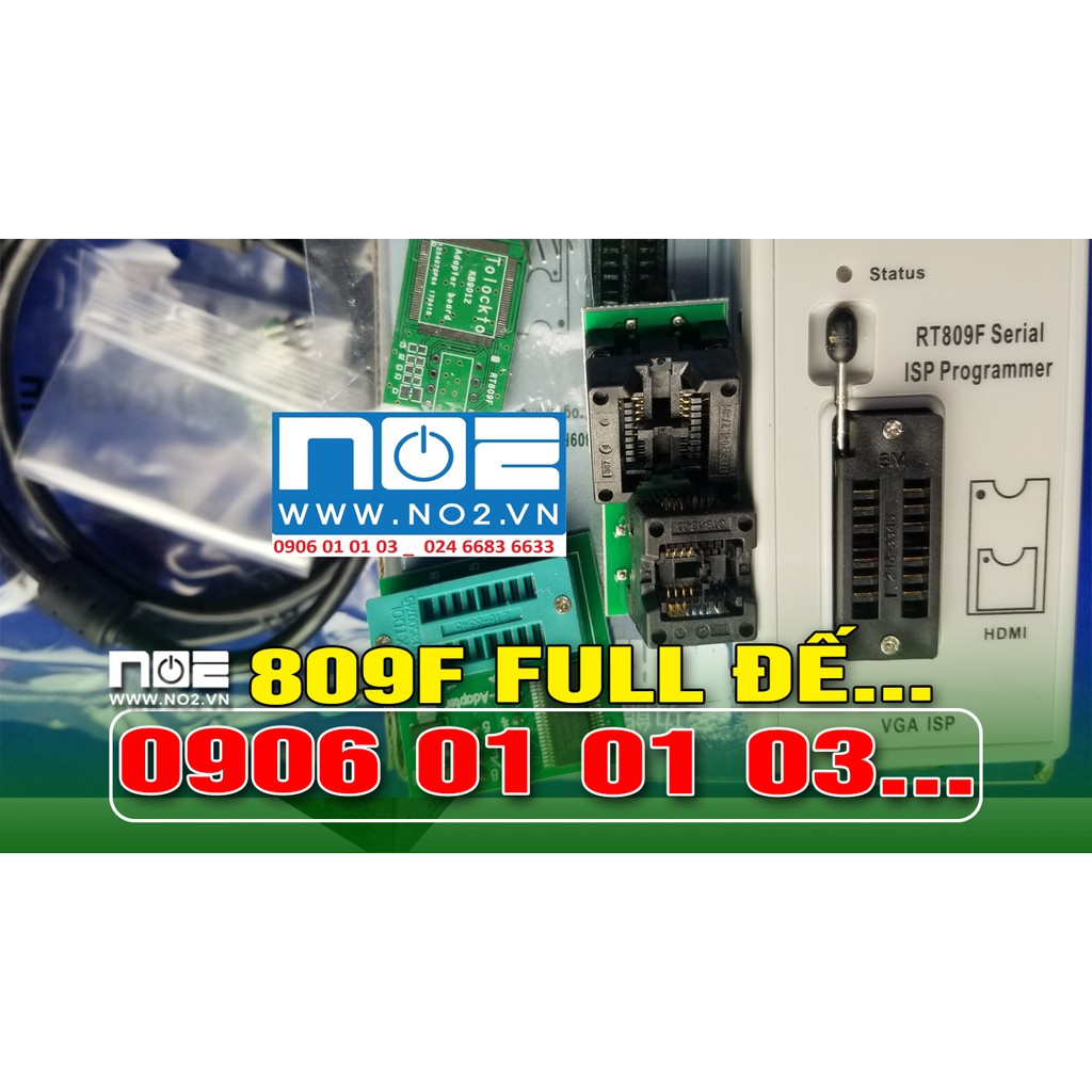 Máy chép ROM MINI PRO RT809F full đế