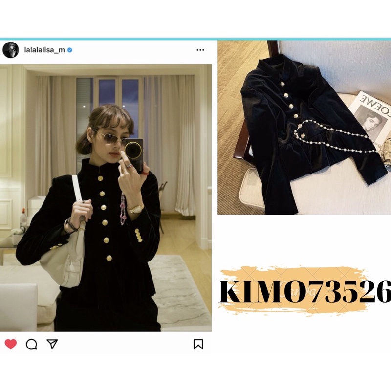 Áo khoác nhung nữ mùa thu kiểu áo tay dài có thể vừa mặc như áo binh thường, mix được nhiều trang phục