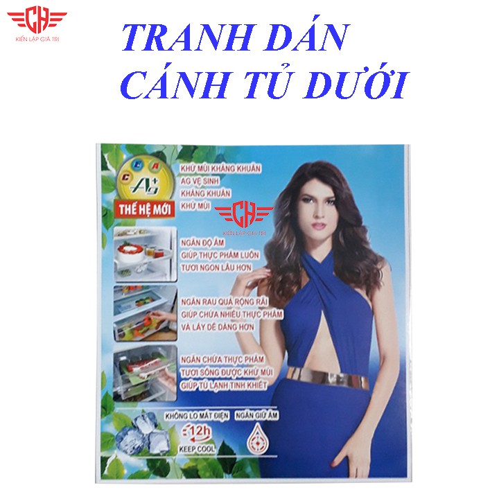 Tem dán tủ lạnh samung mẫu 2