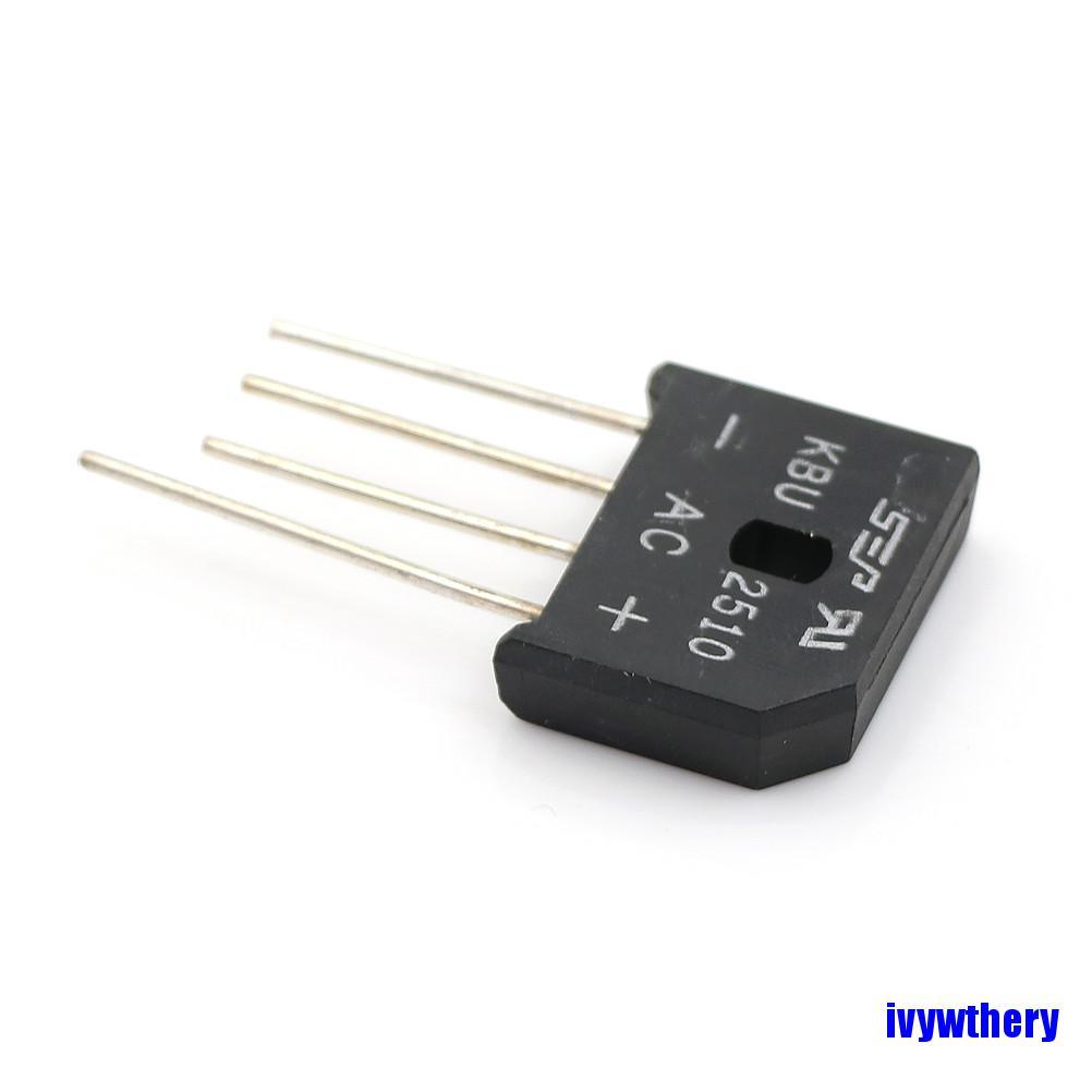 [COD]5Pcs 25A 1000V Diode Bridge Rectifier KBU2510