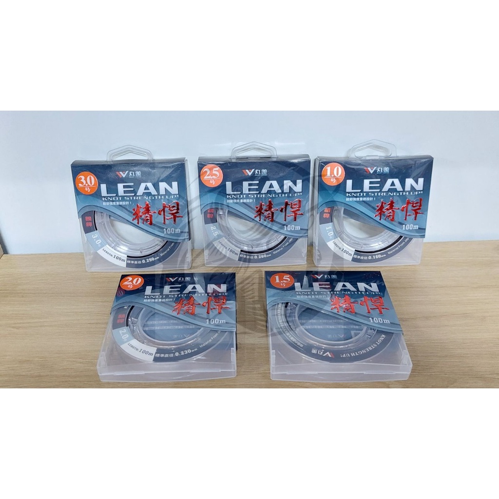 Dây cước câu cá LEAN - Knot Strength Up