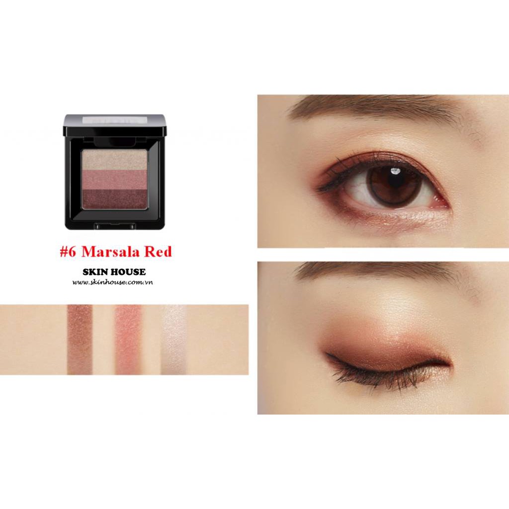 PHẤN MẮT 3 MÀU MISSHA THE STYLE TRIPLE PERFECTION SHADOW️