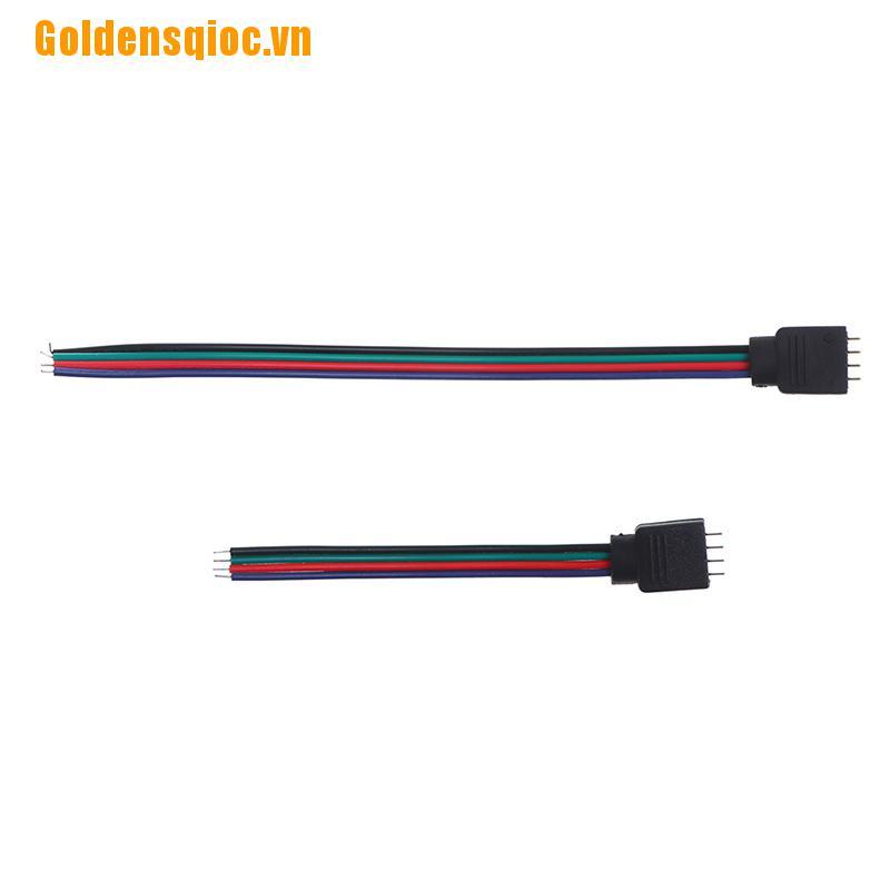 Cáp Nối Dài 10cm 15cm 4pin Rgb Cho Đèn Led Dây 3528 / 5050 Rgb