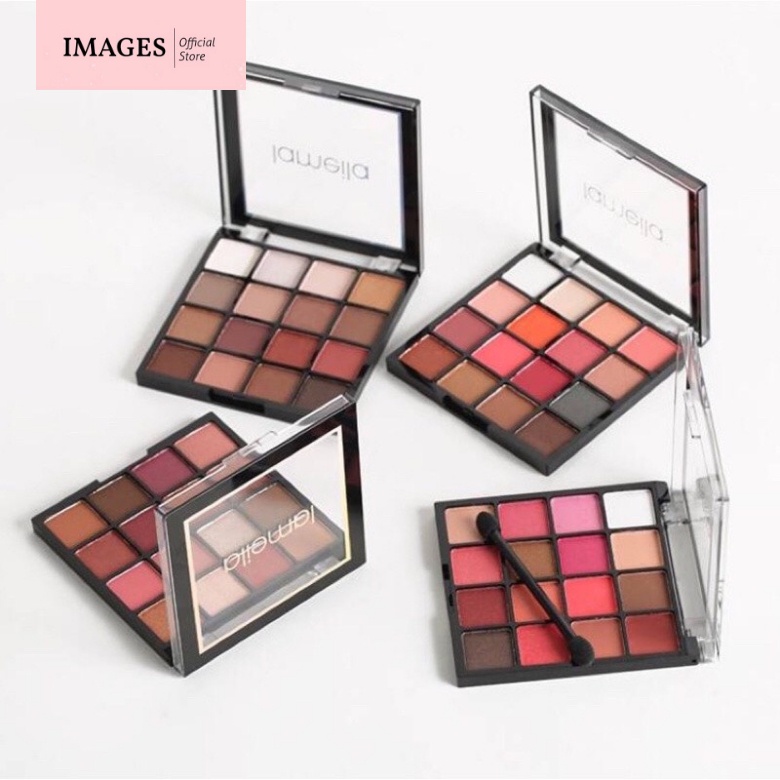 Phấn Mắt  16 Màu LAMEILA Classic Eyeshadow Palette Kèm Cọ 2 Đầu, Phấn Mắt Phong Cách Ai Cập 20g