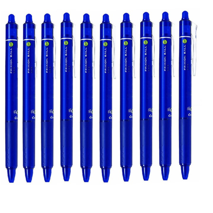 Combo 3 bút bi xóa được Frixion Pilot Nhật Bản - ngòi 0,5 MÀU XANH